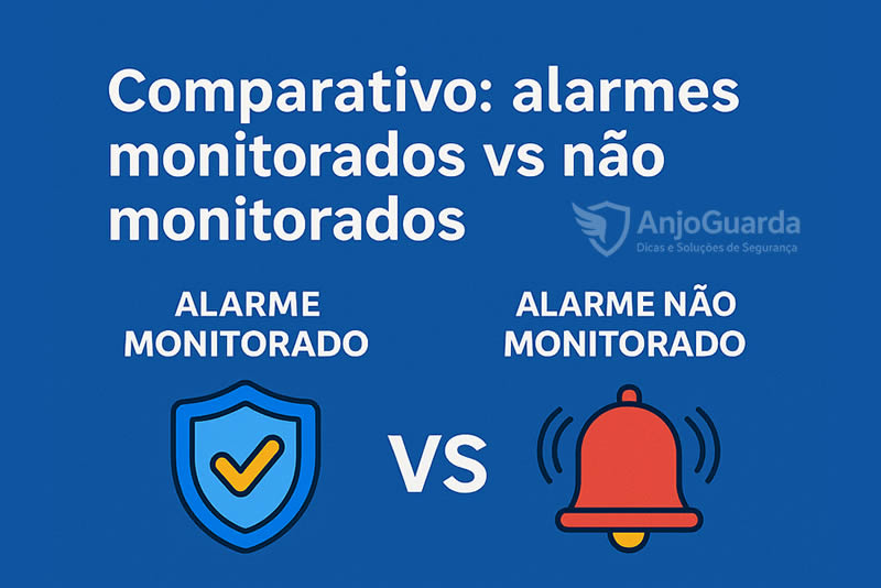 Comparativo – Alarmes Monitorados VS Não Monitorados